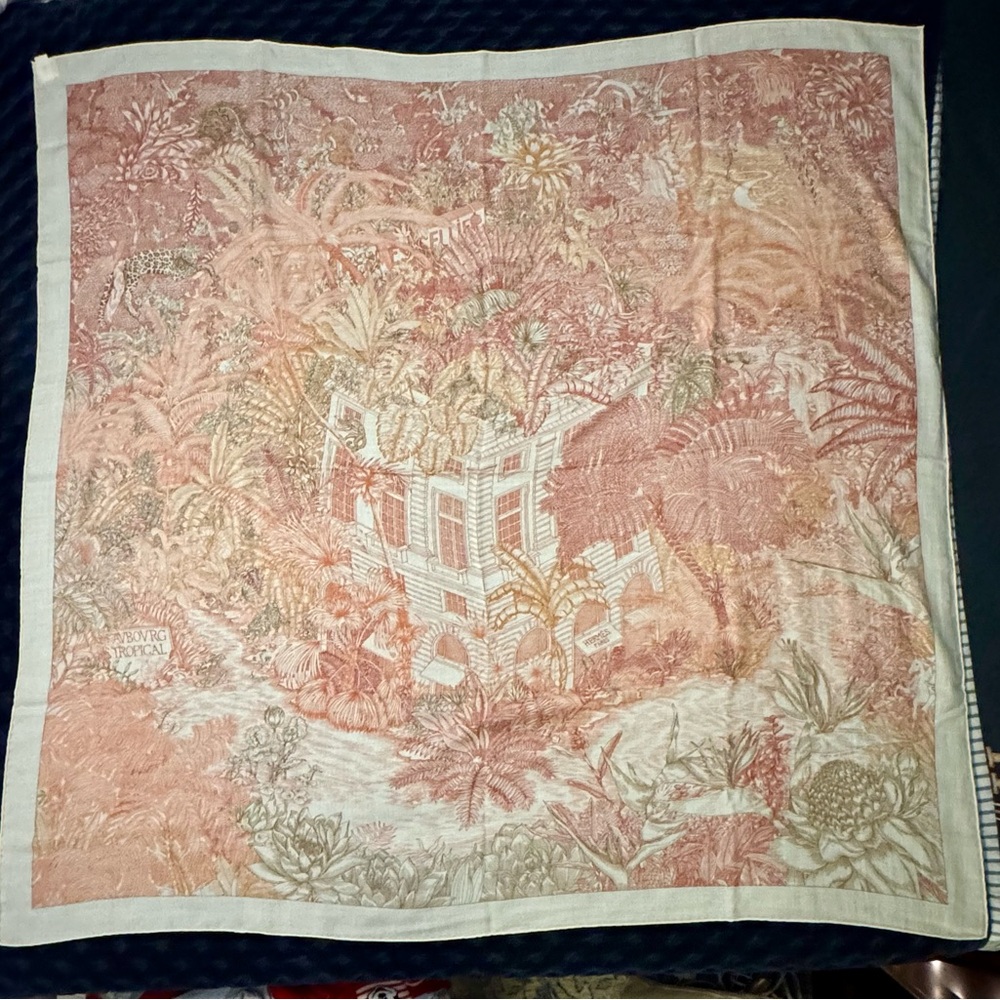 HERMÈS FAUBOURG TROPICAL CASHMERE